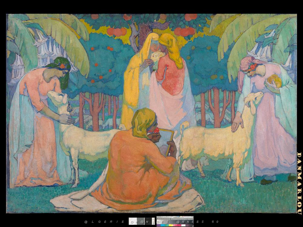 AUGUSTIN FERRANDO 1880-1957 03 - Scene champetre (vers 1930).jpg